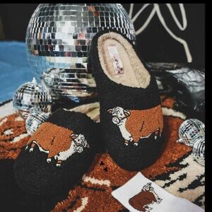 Hereford Bull Slippers